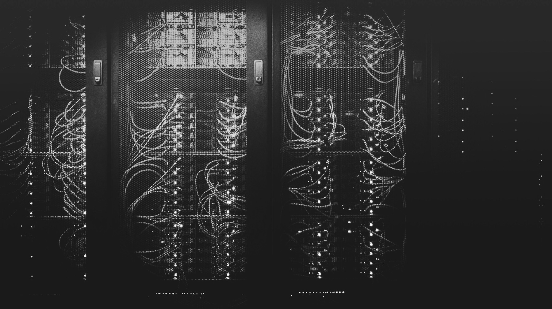 A data centre cable network in a server hall